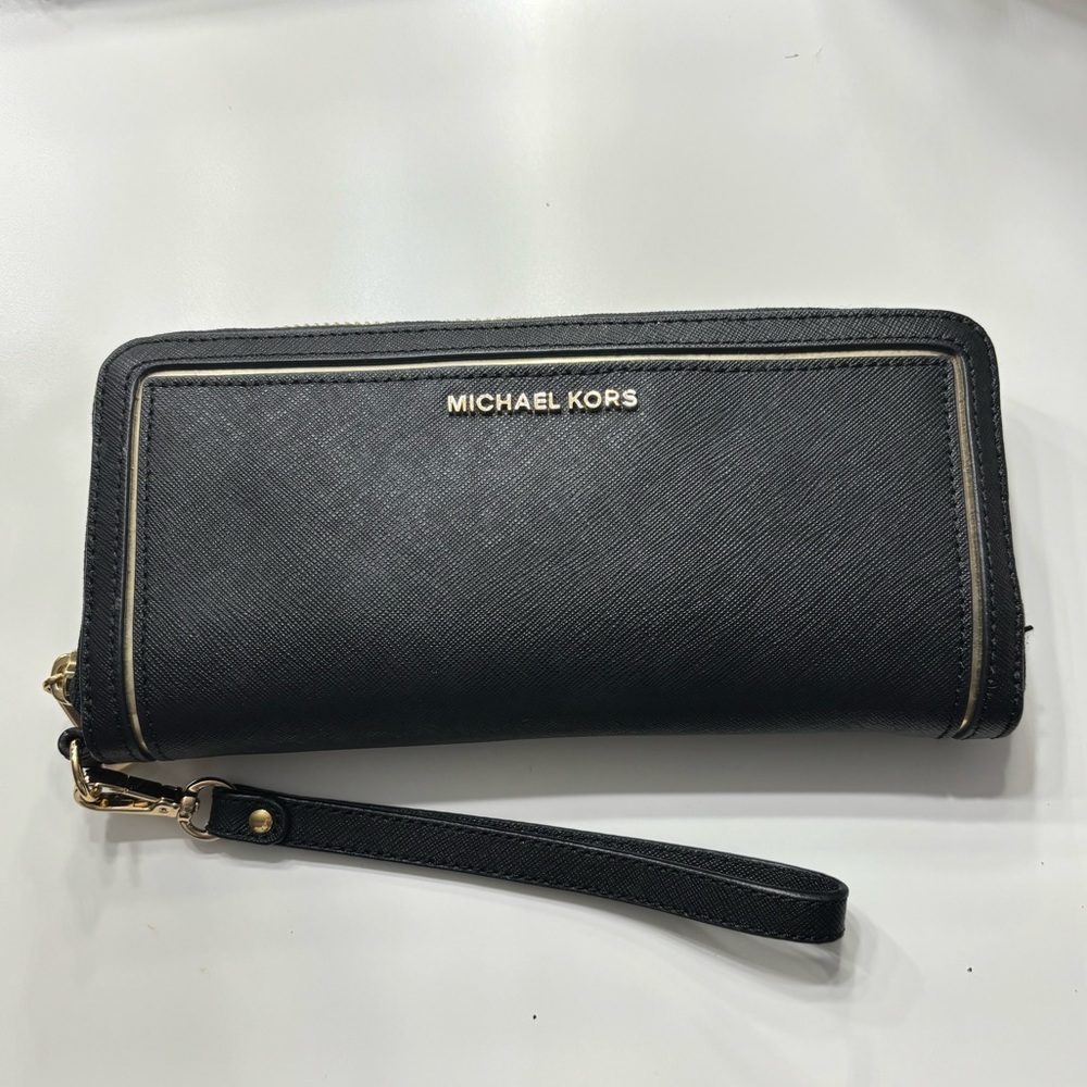 Authentic Michael Kors Black Wallet - image 1
